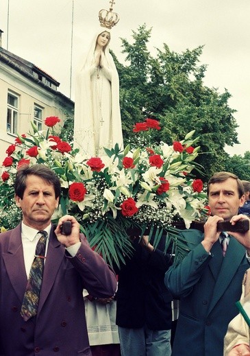 Nawiedzenie figury MB Fatimskiej w Płocku w 1996 r.