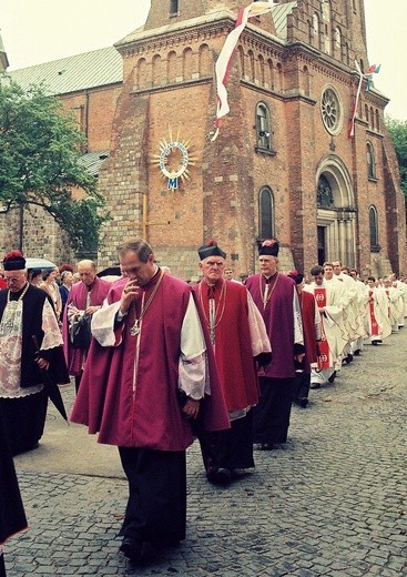 Nawiedzenie figury MB Fatimskiej w Płocku w 1996 r.