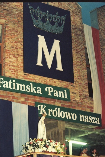 Nawiedzenie figury MB Fatimskiej w Płocku w 1996 r.