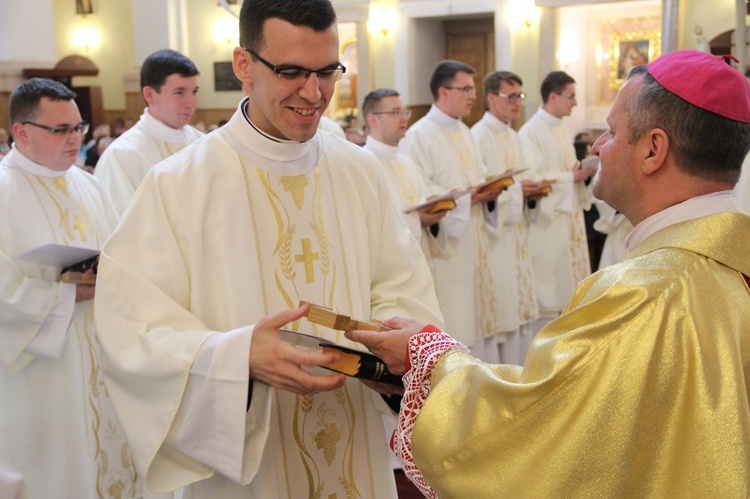 Święcenia diakonatu w Dąbrowie Tarnowskiej