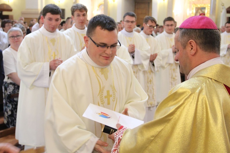 Święcenia diakonatu w Dąbrowie Tarnowskiej