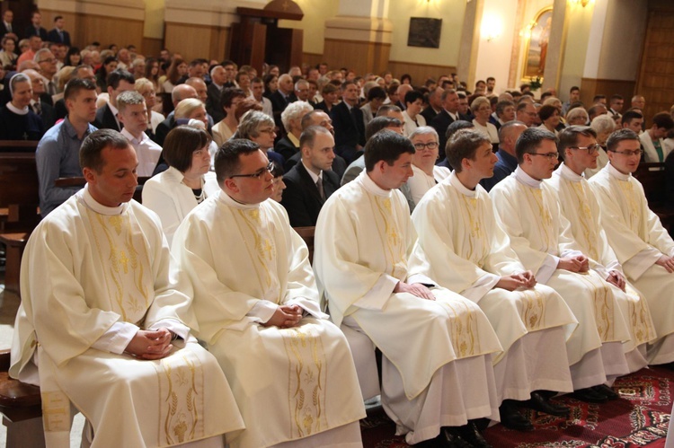 Święcenia diakonatu w Dąbrowie Tarnowskiej