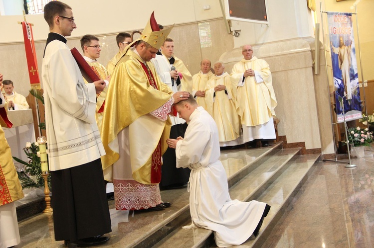 Święcenia diakonatu w Dąbrowie Tarnowskiej