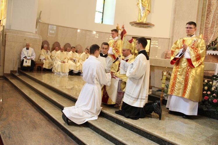 Święcenia diakonatu w Dąbrowie Tarnowskiej