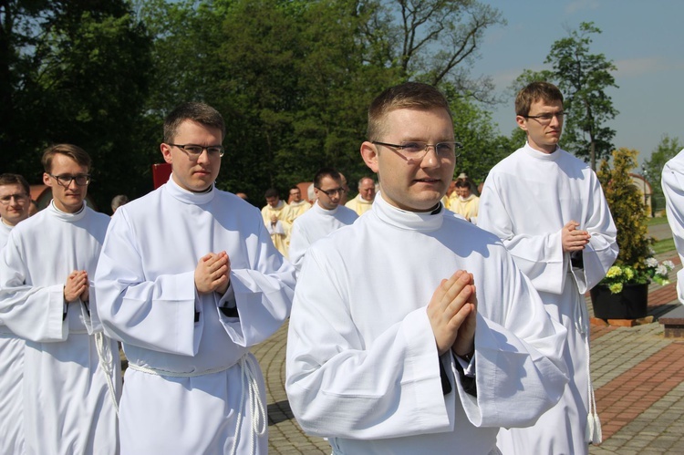 Święcenia diakonatu w Dąbrowie Tarnowskiej