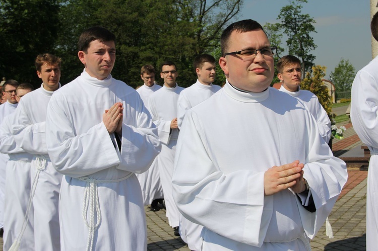 Święcenia diakonatu w Dąbrowie Tarnowskiej