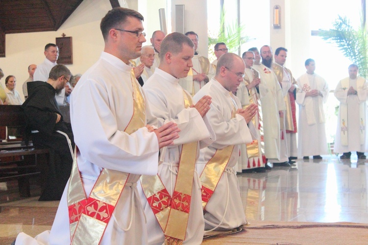 Święcenia prezbiteratu u franciszkanów w Ostródzie