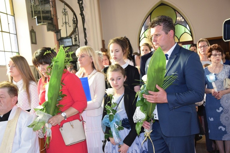 Powitanie ikony MB Częstochowskiej w Leśmierzu