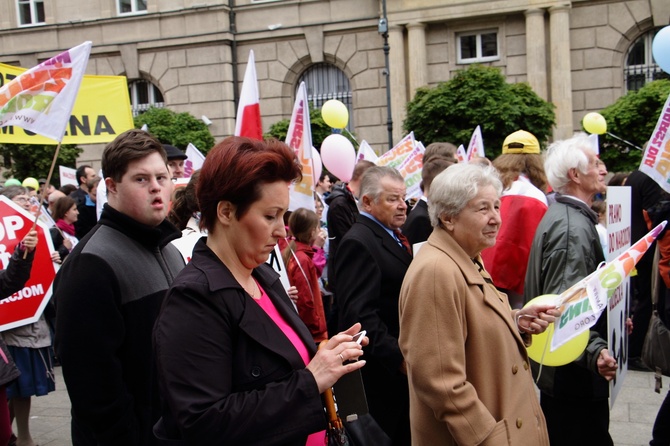 V Marsz dla Życia i Rodziny w Krakowie