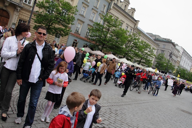 V Marsz dla Życia i Rodziny w Krakowie