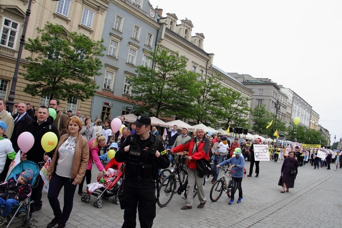 V Marsz dla Życia i Rodziny w Krakowie