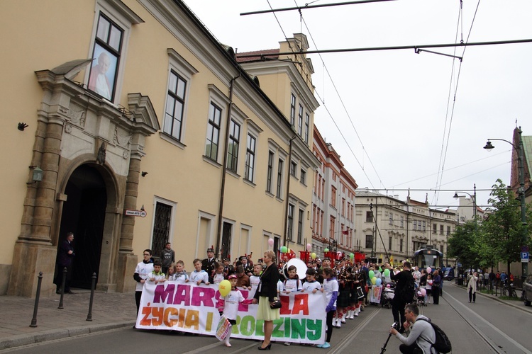 V Marsz dla Życia i Rodziny w Krakowie