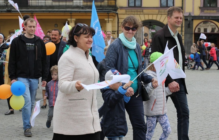 5. Chrześcijański Marsz dla Życia i Rodziny w Cieszynie cz. 1