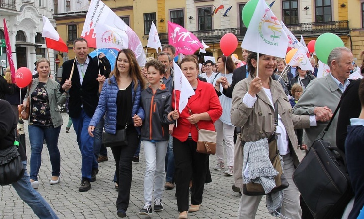 5. Chrześcijański Marsz dla Życia i Rodziny w Cieszynie cz. 1