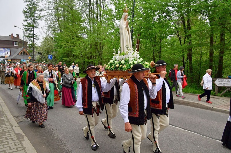 Procesja fatimska w Zakopanem 