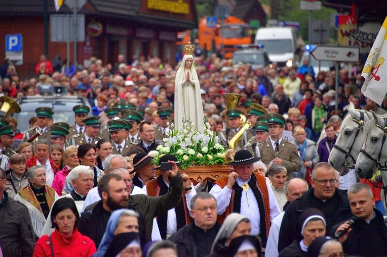 Procesja fatimska w Zakopanem 