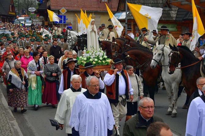 Procesja fatimska w Zakopanem 