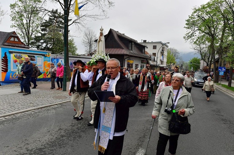 Procesja fatimska w Zakopanem 