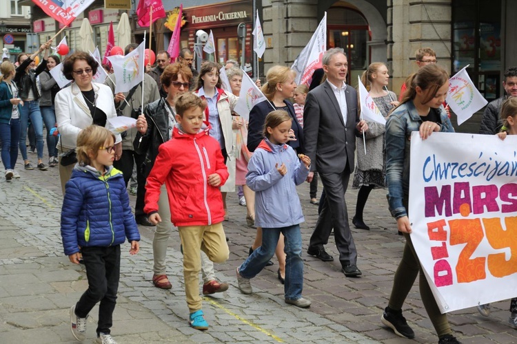 5. Chrześcijański Marsz dla Życia i Rodziny w Cieszynie cz. 2