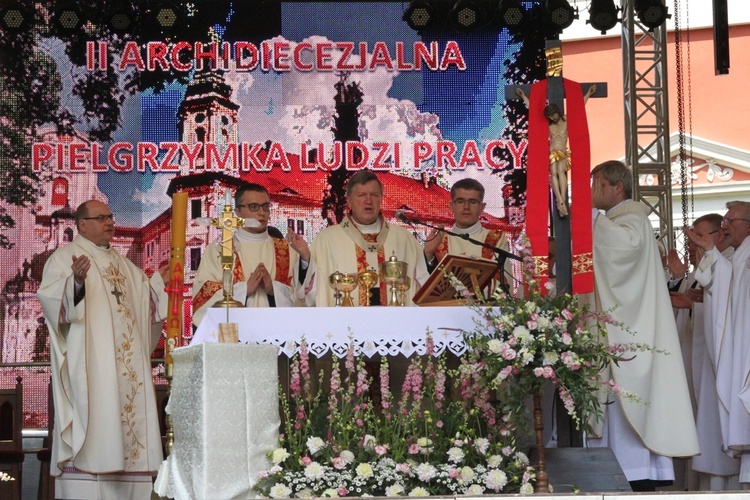 II Archidiecezjalna Pielgrzymka Ludzi Pracy do Henrykowa