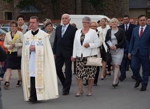 Powitanie ikony MB Częstochowskiej w Tumie