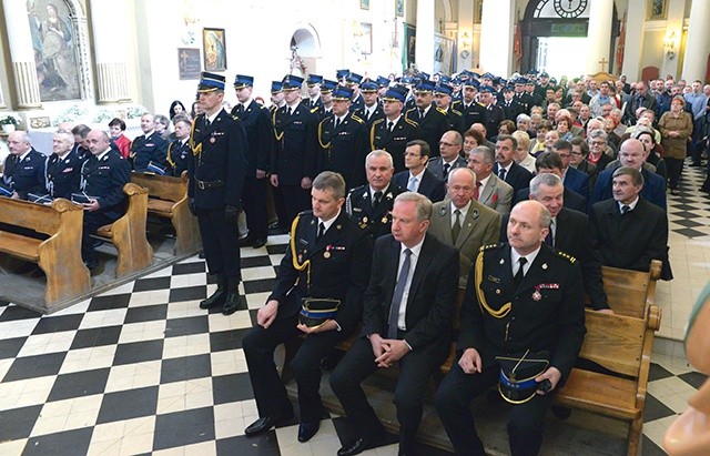 Świętowanie rozpoczęto od udziału w Mszy św. w przysuskim kościele pw. św. Jana Nepomucena.