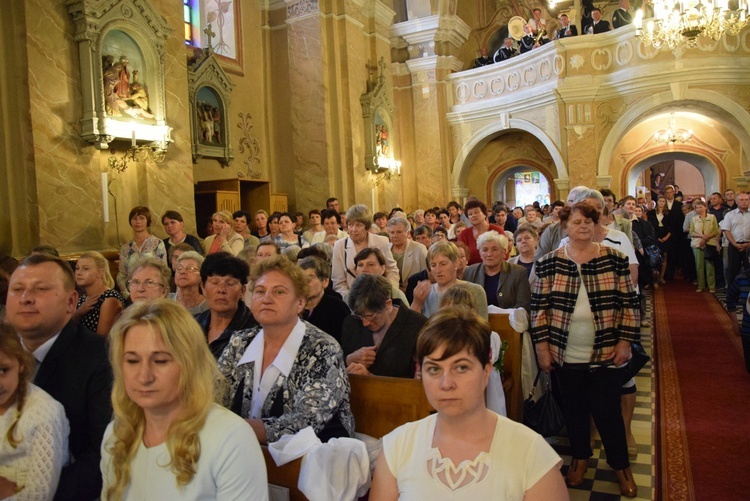 Powitanie ikony MB Częstochowskiej w Górze św. Małgorzaty