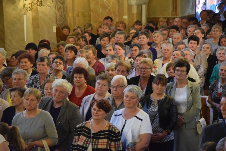 Powitanie ikony MB Częstochowskiej w Górze św. Małgorzaty