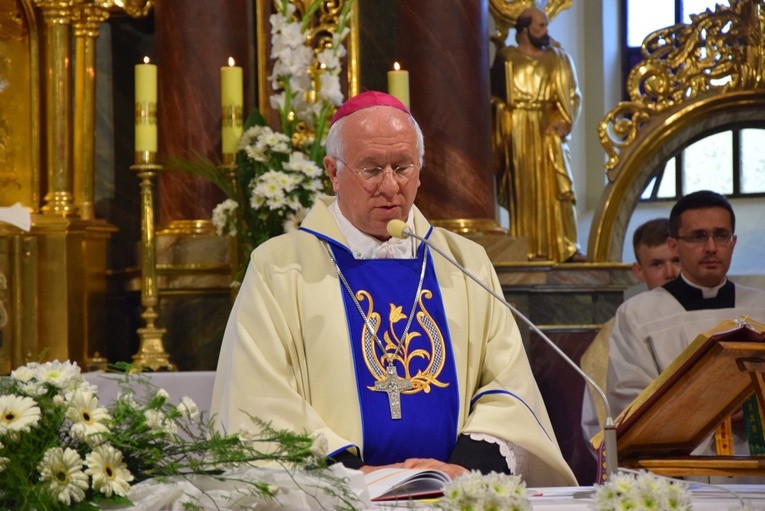 Powitanie ikony MB Częstochowskiej w Górze św. Małgorzaty