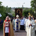 Powitanie ikony MB Częstochowskiej w Górze św. Małgorzaty