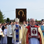 Powitanie ikony MB Częstochowskiej w Górze św. Małgorzaty