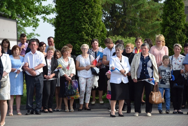 Powitanie ikony MB Częstochowskiej w Górze św. Małgorzaty