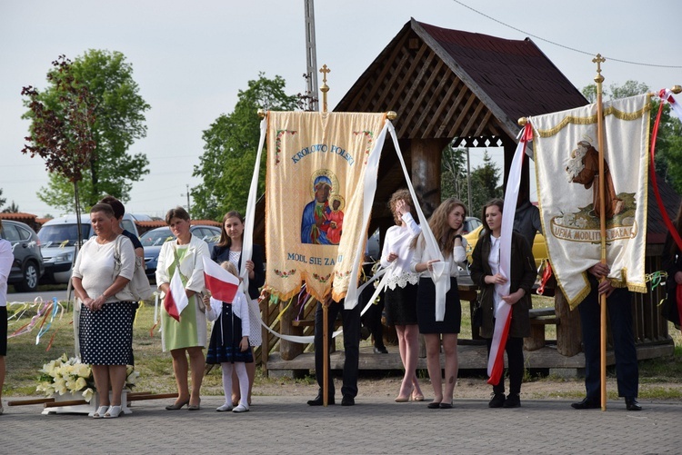 Powitanie ikony MB Częstochowskiej w Górze św. Małgorzaty