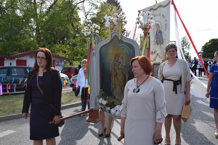 Powitanie ikony MB Częstochowskiej w Górze św. Małgorzaty