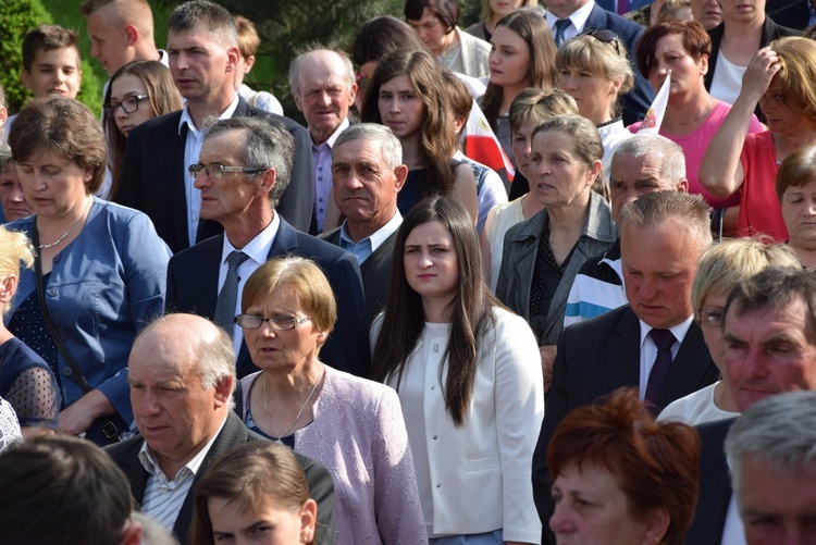 Powitanie ikony MB Częstochowskiej w Górze św. Małgorzaty