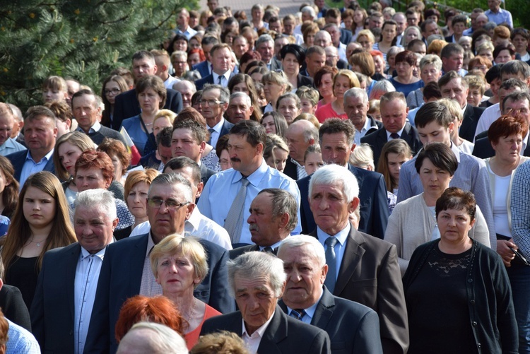 Powitanie ikony MB Częstochowskiej w Górze św. Małgorzaty