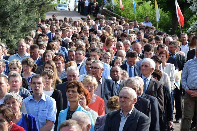 Powitanie ikony MB Częstochowskiej w Górze św. Małgorzaty