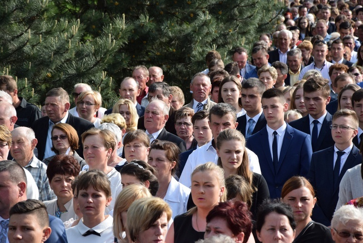 Powitanie ikony MB Częstochowskiej w Górze św. Małgorzaty