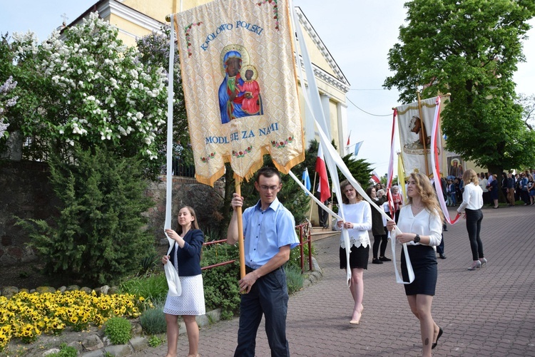 Powitanie ikony MB Częstochowskiej w Górze św. Małgorzaty