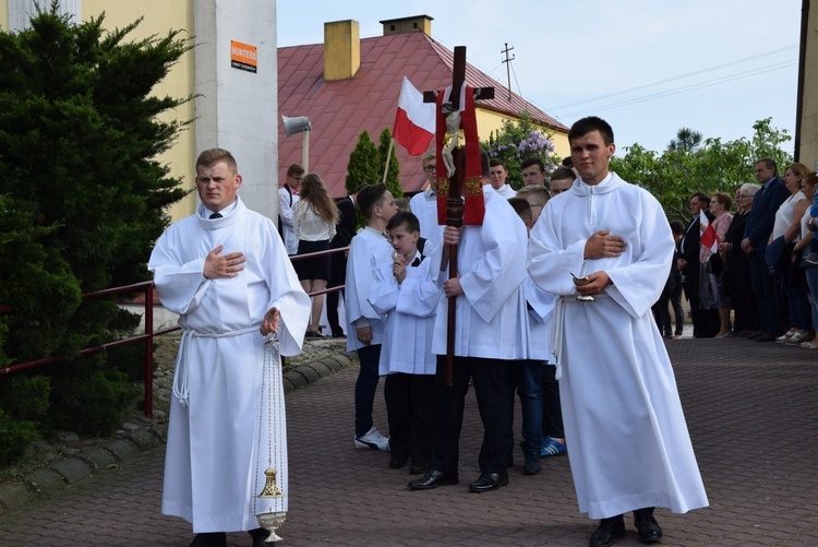 Powitanie ikony MB Częstochowskiej w Górze św. Małgorzaty