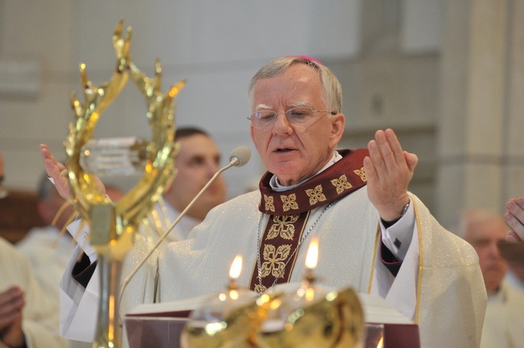 Abp Marek Jędraszewski na Procesji Światła