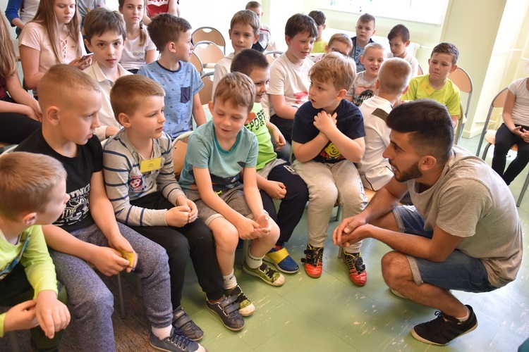 Spotkanie z Ormianinem - uczestnikiem ŚDM