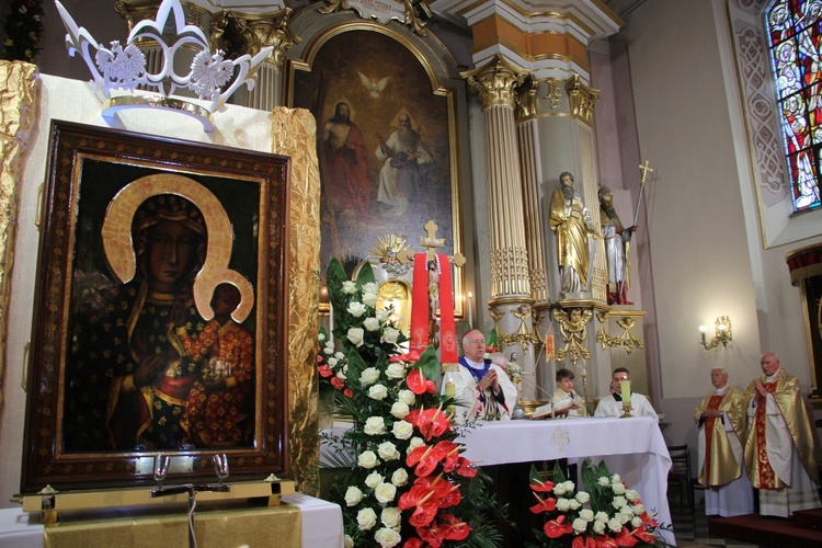 Powitanie ikony MB Częstochowskiej w Piątku