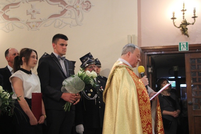 Powitanie ikony MB Częstochowskiej w Piątku