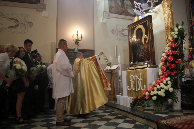 Powitanie ikony MB Częstochowskiej w Piątku