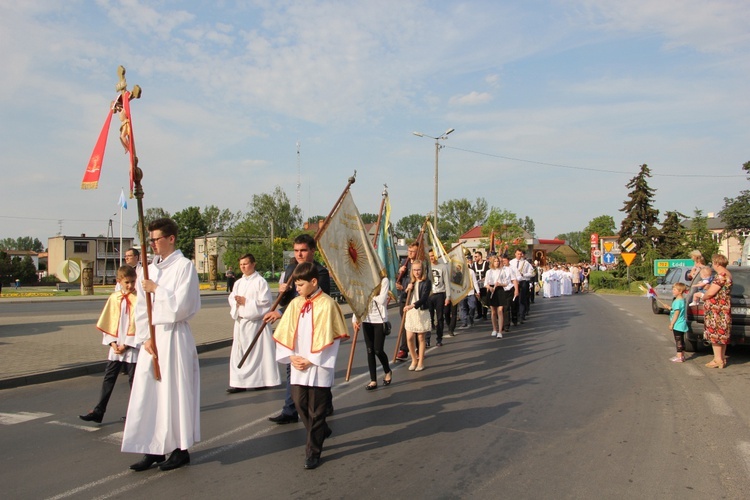 Powitanie ikony MB Częstochowskiej w Piątku