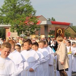 Powitanie ikony MB Częstochowskiej w Piątku