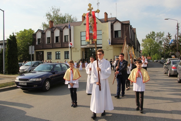 Powitanie ikony MB Częstochowskiej w Piątku