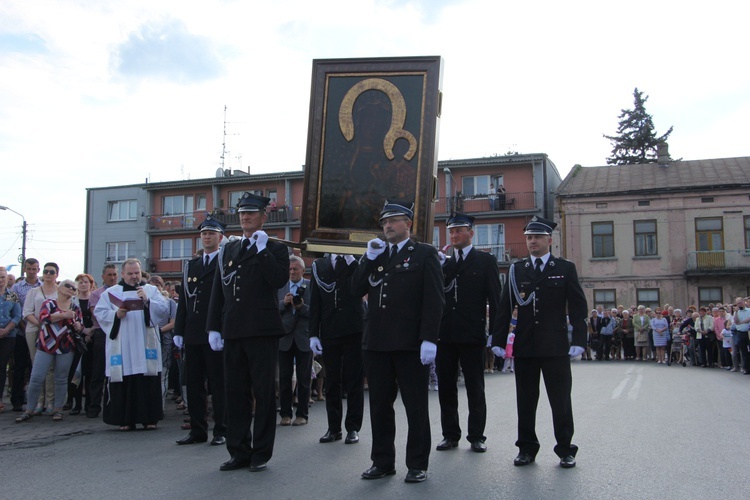 Powitanie ikony MB Częstochowskiej w Piątku