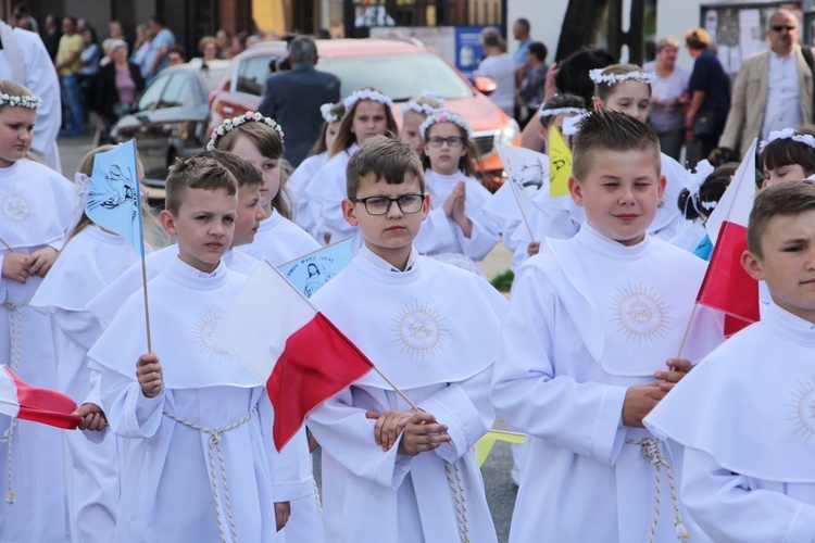 Powitanie ikony MB Częstochowskiej w Piątku